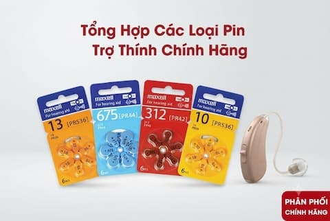 Tổng Hợp Các Loại Pin Trợ Thính Chính Hãng Mua Ở Đâu Tại Hà Nội, TP.HCM?