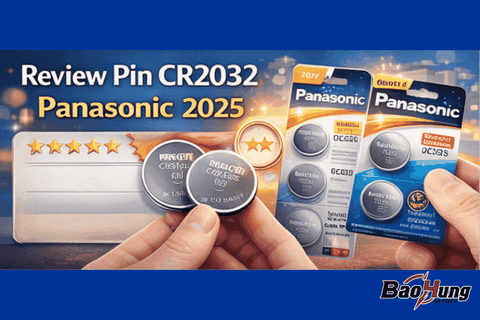 Review Pin CR2032 Panasonic 2025