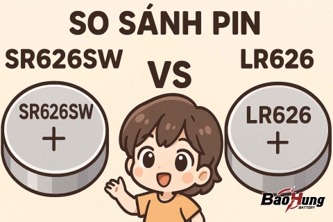 So Sánh Pin SR626SW Và Pin LR626