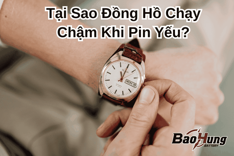 Tại Sao Đồng Hồ Chạy Chậm Khi Pin Yếu?