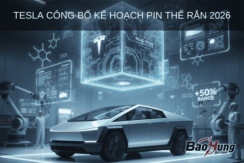 Tesla Công Bố Kế Hoạch Ra Mắt Pin Thể Rắn Đột Phá Năm 2026