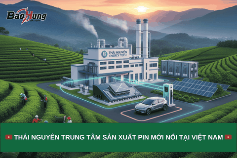 Thái Nguyên – Trung Tâm Sản Xuất Pin Mới Nổi Của Việt Nam