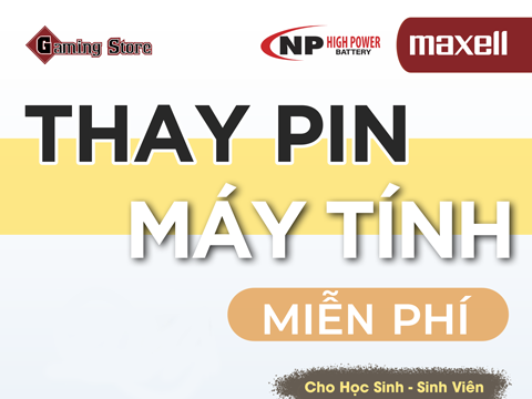 Thay Pin Máy Tính Cầm Tay Miễn Phí Cho Học Sinh – Sinh Viên Tại Pin Bảo Hùng