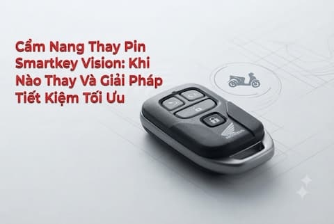 Cẩm Nang Thay Pin Smartkey Vision: Khi Nào Cần Thay Và Giải Pháp Tiết Kiệm Tối Ưu