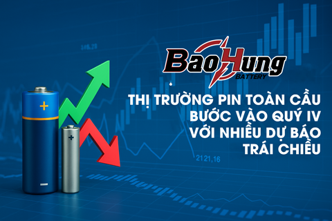 Thị Trường Pin Toàn Cầu Bước Vào Quý IV Với Nhiều Dự Báo Trái Chiều