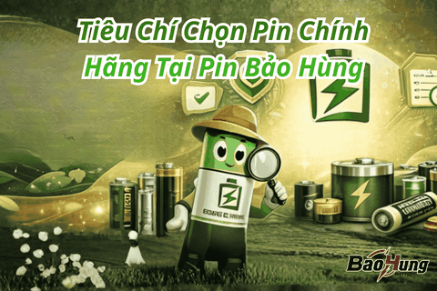 Tiêu Chí Chọn Pin Chính Hãng Tại Pin Bảo Hùng