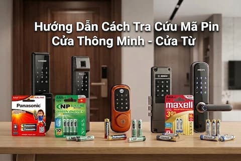 Hướng Dẫn Cách Tra Cứu Mã Pin Cửa Thông Minh - Cửa Từ