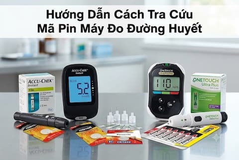 Hướng Dẫn Cách Tra Cứu Mã Pin Máy Đo Đường Huyết Để Đảm Bảo Kết Quả Chỉ Số Định Lượng Chính Xác