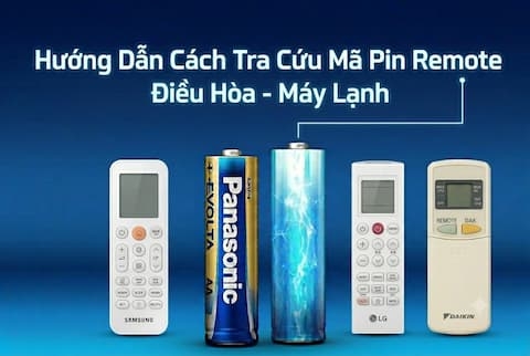 Hướng Dẫn Cách Tra Cứu Mã Pin Remote Điều Khiển Điều Hòa - Máy Lạnh
