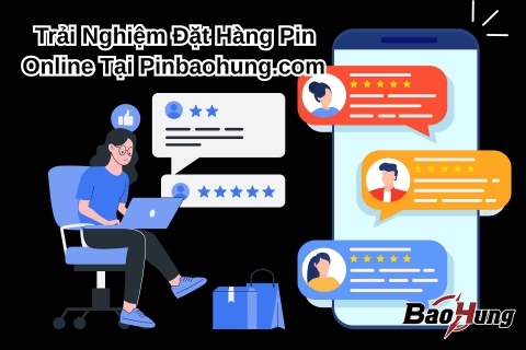 Trải Nghiệm Đặt Hàng Pin Online Tại Pinbaohung.com