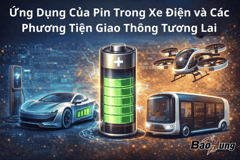Ứng Dụng Của Pin Trong Xe Điện và Các Phương Tiện Giao Thông Tương Lai