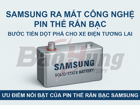 Samsung Ra Mắt Công Nghệ Pin Thể Rắn Bạc: Bước Tiến Đột Phá Cho Xe Điện Tương Lai