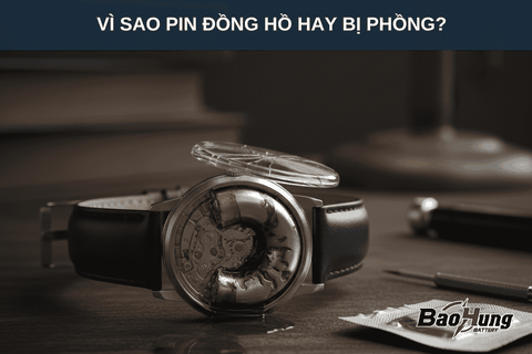 Vì Sao Pin Đồng Hồ Hay Bị Phồng? Nguyên Nhân & Cách Phòng Tránh
