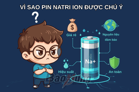 Vì Sao Pin Natri-Ion Được Chú Ý?