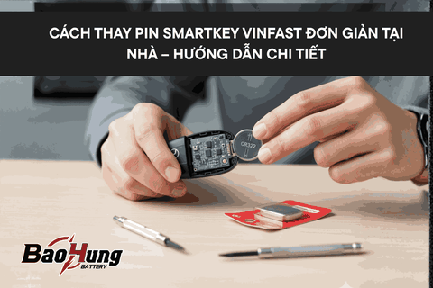 Cách Thay Pin Smartkey VinFast Đơn Giản Tại Nhà – Hướng Dẫn Chi Tiết
