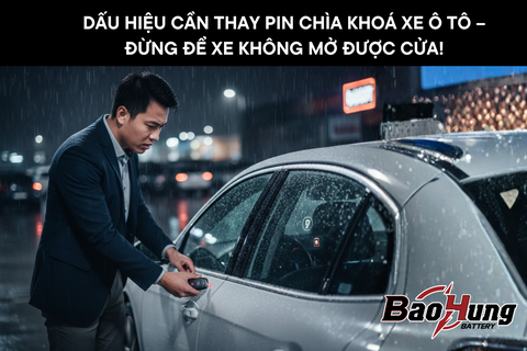 Dấu Hiệu Cần Thay Pin Chìa Khoá Xe Ô Tô – Đừng Để Xe Không Mở Được Cửa