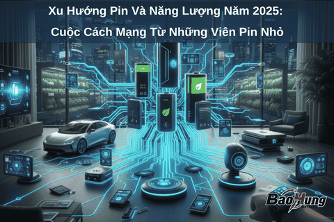 Xu Hướng Pin Và Năng Lượng Năm 2025: Cuộc Cách Mạng Từ Những Viên Pin Nhỏ