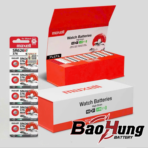 Maxell Chuẩn Bị Ra Mã Pin Đồng Hồ Mới Cao Hơn SW?