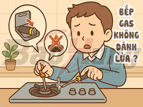 Hướng Dẫn Sửa Bếp Gas Không Đánh Lửa