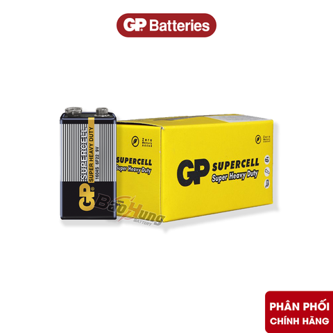 Pin GP Supercell 9V / 6F22 - Hàng Chính Hãng