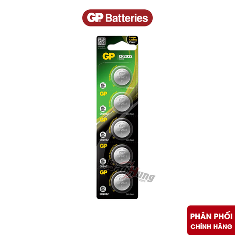 Pin GP CR2032 Lithium 3V - Hàng Chính Hãng