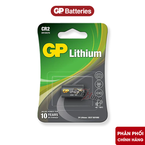 Pin GP CR2 Lithium 3V - Hàng Chính Hãng