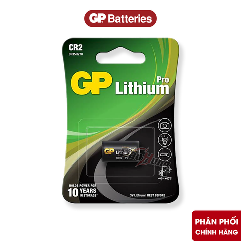 Pin GP CR2 Pro Lithium 3V - Hàng Chính Hãng