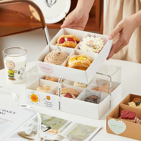 Hộp Đựng Bánh Tiramisu, Bánh Panna Cotta, Mousse
