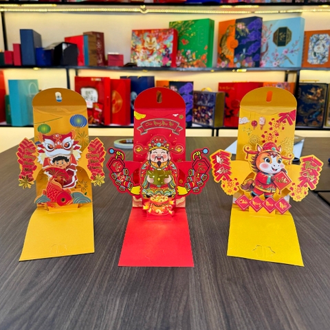 Bao Lì Xì 3D Tết 2026