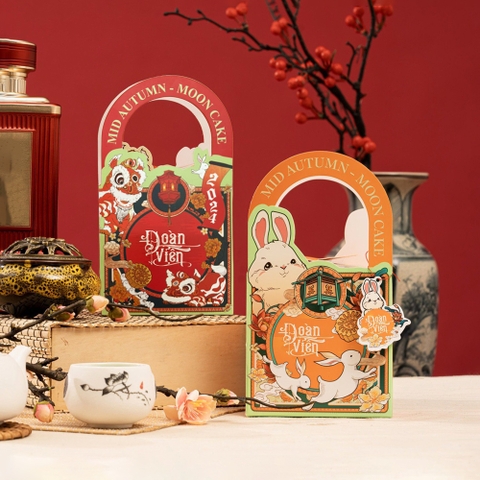 Hộp Đựng Bánh Trung Thu 1 Bánh