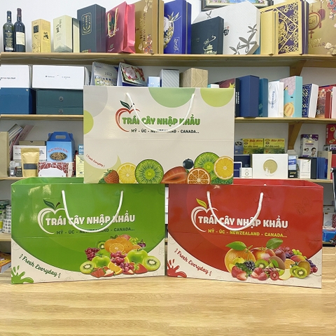Túi Giấy Đựng Hoa Quả
