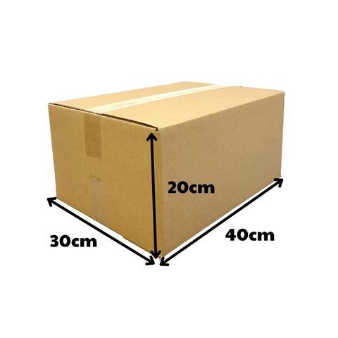 Hộp Carton Kích Thước 40x30x20