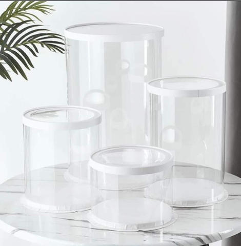 Hộp Mica Trụ Tròn