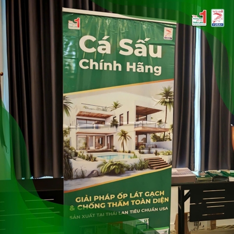 Khám Phá Giải Pháp Ốp Lát & Chống Thấm Toàn Diện Từ Cá Sấu Chính Hãng Tại Sự Kiện IDA!