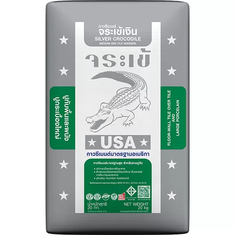 Silver Crocodile Tile Adhesive