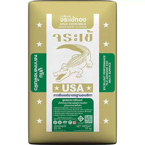 Gold Crocodile Tile Adhesive