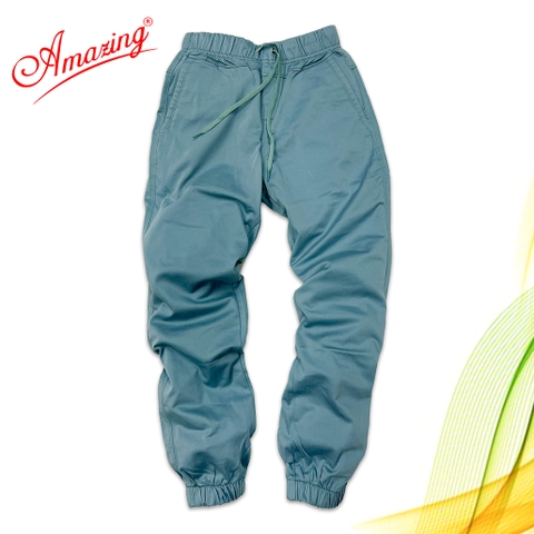 Quần Jogger Kaki Nam Thương Hiệu Amazing Cao Cấp - Lưng Thun, Bo Chân, Phong Cách Thể Thao Năng Động - Menswear
