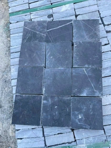 Đá cubic bazan cắt thô