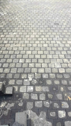Đá cubic bazan cắt thô