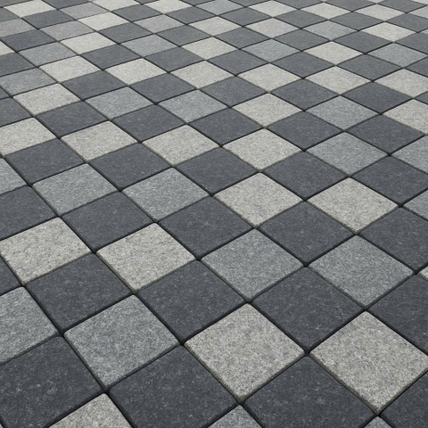 Đá cubic bazan cắt thô
