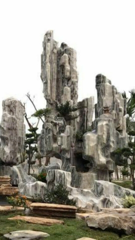 Cảnh quan hồ Koi