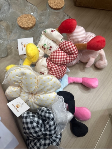 [Loại 1] Scrunchies Đôi Chân