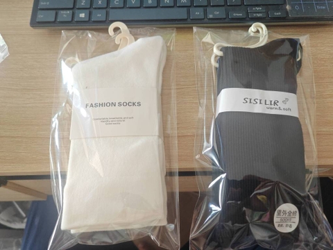 Set 2 Đôi Vớ Cao Vải Cotton Thơm Loại 1