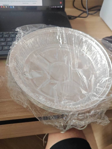 22cm Set 10 Khay Bạc Lót Nồi Chiên