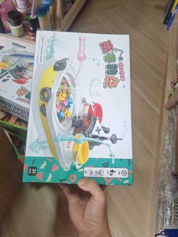Set Câu Cá Pin Có Nhạc Đèn Phun Khói