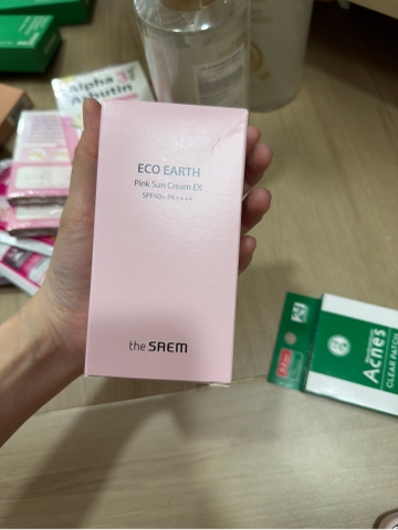 Kem Chống Nắng The Seam Hồng