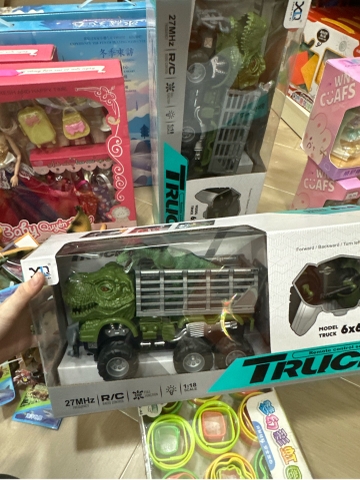 Xe Tải Khủng Long Điều Khiển