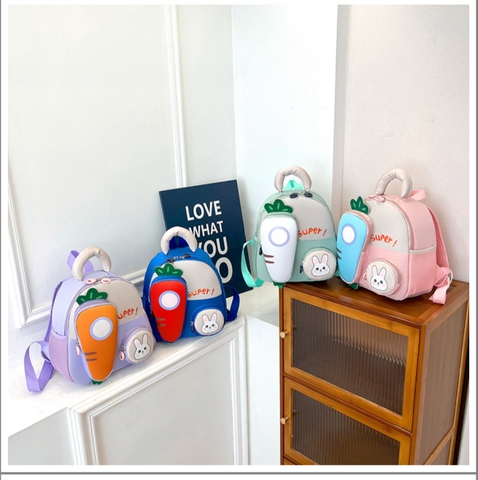 Balo Thỏ Cà Rốt 21*10*25cm