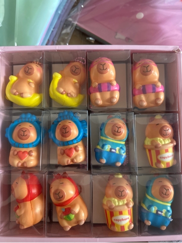 Móc Khoá Dây Bi Bóp Mềm Squishy (1 cái)