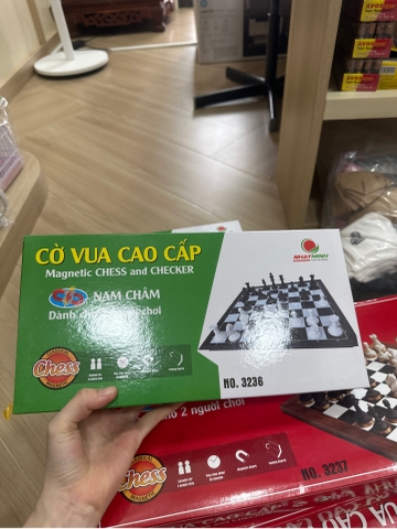 Bộ Cờ Vua Nam Châm Nhật Minh size Trung